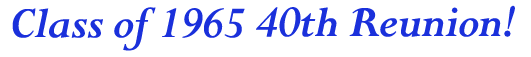 50th Reunion